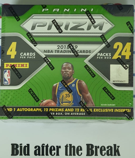 2018-2019 NBA Panini Prizm Retail Box