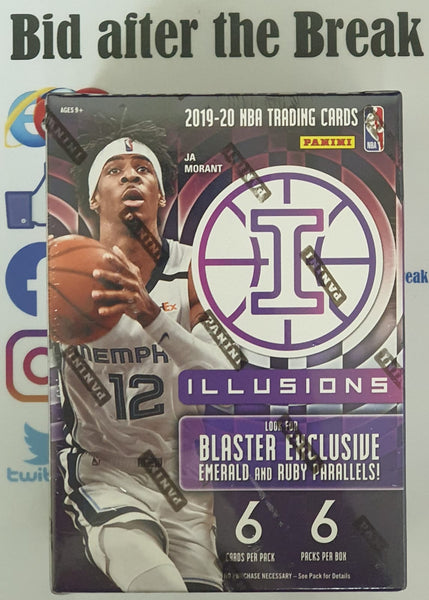 2019-2020 NBA Panini Illusions Blaster Box