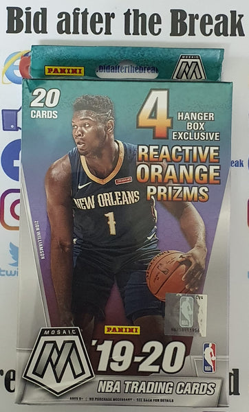 2019-2020 NBA Panini Mosaic Hanger Box