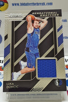 2018-2019 Panini Prizm Sensational Swatches #87 Luka Doncic