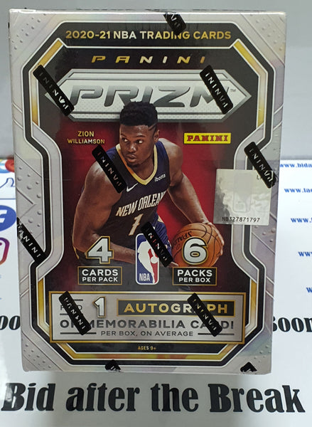 2020-2021 NBA Panini Prizm Blaster Box