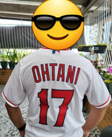 Nike Shohei Ohtani White Replica Jersey - Large